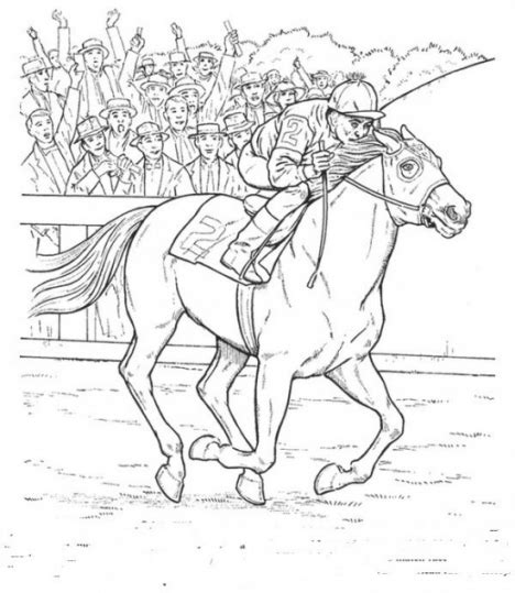 derby horse coloring page|free printable kentucky derby pictures.